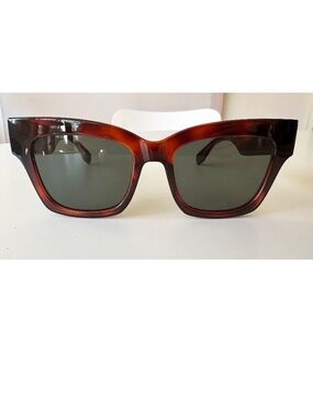 Le Specs X Solid & Striped Georgica Women's Sunglasses in Toffee Tort